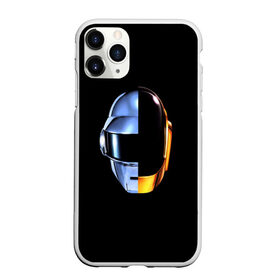 Чехол для iPhone 11 Pro матовый с принтом Daft Punk , Силикон |  | ги мануэль де омем кристо | ню диско | синти поп | техно | тома бангальтер | фанк | французский хаус | электроник рок