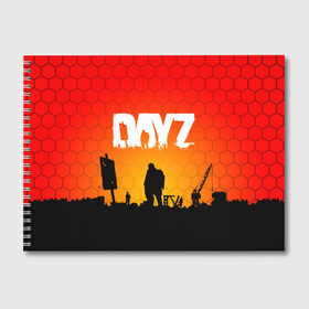 Альбом для рисования с принтом DAYZ , 100% бумага
 | матовая бумага, плотность 200 мг. | Тематика изображения на принте: action | day z | dayz | dayz 2 | namalask | standalone. | выживание | дей зи | дейзи | игра | лес | намальск