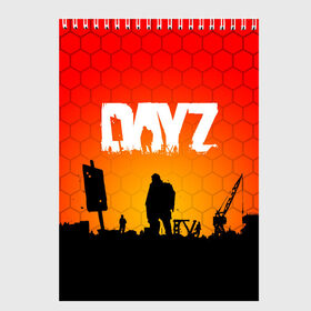 Скетчбук с принтом DAYZ , 100% бумага
 | 48 листов, плотность листов — 100 г/м2, плотность картонной обложки — 250 г/м2. Листы скреплены сверху удобной пружинной спиралью | Тематика изображения на принте: action | day z | dayz | dayz 2 | namalask | standalone. | выживание | дей зи | дейзи | игра | лес | намальск