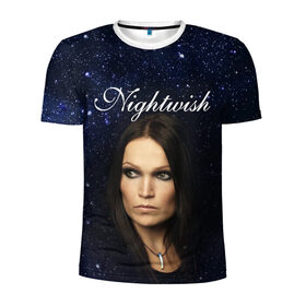 Мужская футболка 3D спортивная с принтом Nightwish | Tarja Turunen (Z) , 100% полиэстер с улучшенными характеристиками | приталенный силуэт, круглая горловина, широкие плечи, сужается к линии бедра | Тематика изображения на принте: music | nightwish | nuclear blast | rock | spinefarm | tarja turunen | лого | музыка | найтвиш | рок | симфоник метал | тарья турунен | флор янсен