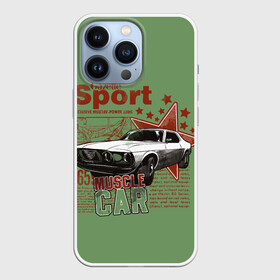 Чехол для iPhone 13 Pro с принтом Muscle car ,  |  | america | car | chevrolet impala | chevrolet nova | dodge challenger | muscle car | retro | sport | usa | vintage | автомобиль | америка | винтаж | додж челленджер | классика | корвет | масл кар | машина | ретро | спорт | спорт кар | 