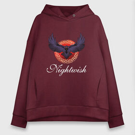 Женское худи Oversize хлопок с принтом Nightwish Черный Ворон , френч-терри — 70% хлопок, 30% полиэстер. Мягкий теплый начес внутри —100% хлопок | боковые карманы, эластичные манжеты и нижняя кромка, капюшон на магнитной кнопке | black raven | finland | imaginaerum | metal | nightwish merch | nightwish мерч | opera | raven | symphony | tarja turunen | wishmaster | world tour | женский вокал | марко хиетала | мировой тур | найтвиш | опера | симфоник метал | тарья турунен