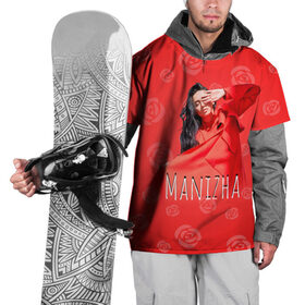 Накидка на куртку 3D с принтом Манижа Manizha , 100% полиэстер |  | manizha | далеровна | душанбе | евровидение | евровидение 2021 | манижа | певица | таджикистан | хамраева