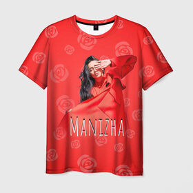 Мужская футболка 3D с принтом Манижа Manizha , 100% полиэфир | прямой крой, круглый вырез горловины, длина до линии бедер | manizha | далеровна | душанбе | евровидение | евровидение 2021 | манижа | певица | таджикистан | хамраева