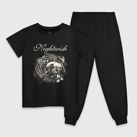 Детская пижама хлопок с принтом NIGHTWISH , 100% хлопок |  брюки и футболка прямого кроя, без карманов, на брюках мягкая резинка на поясе и по низу штанин
 | metal | nightwish | tarja turunen | метал | музыка | найтвиш | рок | симфо метал | тарья турунен