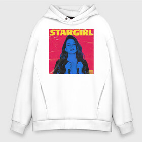 Мужское худи Oversize хлопок с принтом stargirl , френч-терри — 70% хлопок, 30% полиэстер. Мягкий теплый начес внутри —100% хлопок | боковые карманы, эластичные манжеты и нижняя кромка, капюшон на магнитной кнопке | lana del rey | music | лана дел рей | музыка | певица