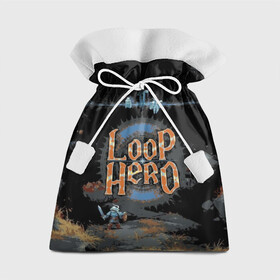 Подарочный 3D мешок с принтом Loop Hero , 100% полиэстер | Размер: 29*39 см | games | knight | loop hero | magic | rogue like | russia | steam | sword | герой петли | игры | магия | меч | рогалик | россия | рыцарь | стим