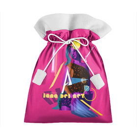 Подарочный 3D мешок с принтом lana del rey , 100% полиэстер | Размер: 29*39 см | Тематика изображения на принте: lana del rey | music | лана дел рей | музыка | певица