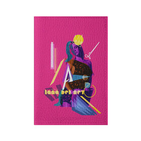 Обложка для паспорта матовая кожа с принтом lana del rey , натуральная матовая кожа | размер 19,3 х 13,7 см; прозрачные пластиковые крепления | Тематика изображения на принте: lana del rey | music | лана дел рей | музыка | певица