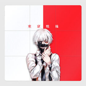 Магнитный плакат 3Х3 с принтом Токийский гуль Tokyo Ghoul , Полимерный материал с магнитным слоем | 9 деталей размером 9*9 см | anime | kaneki ken | tokyo ghoul | tokyo ghoul: re | аниме | анимэ | гули | джузо сузуя | канеки кен | кузен йошимура | наки | нишики нишио | ре | ренджи йомо | ризе камиширо | токийский гуль | тоука киришима | ута