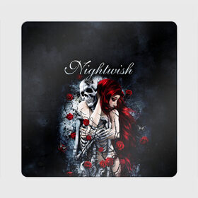 Магнит виниловый Квадрат с принтом NIGHTWISH , полимерный материал с магнитным слоем | размер 9*9 см, закругленные углы | metal | nightwish | tarja turunen | метал | музыка | найтвиш | рок | симфо метал | тарья турунен