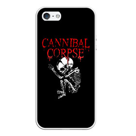 Чехол для iPhone 5/5S матовый с принтом Cannibal Corpse | 1 , Силикон | Область печати: задняя сторона чехла, без боковых панелей | band | cannibal corpse | metal | music | rock | атрибутика | группа | метал | музыка | рок