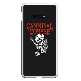 Чехол для Samsung S10E с принтом Cannibal Corpse , Силикон | Область печати: задняя сторона чехла, без боковых панелей | cannibal corpse | kreator | slayer | sodom | анархия | блэк метал | гаражный рок | гитара | гранж | дэт метал | металл | панк рок | рок музыка | рок н ролл | рокер | треш метал | труп каннибал | тяжелый рок | хард рок