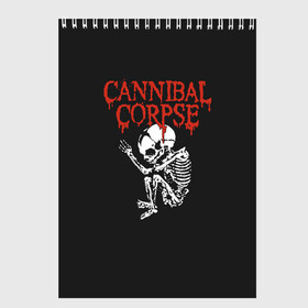 Скетчбук с принтом Cannibal Corpse , 100% бумага
 | 48 листов, плотность листов — 100 г/м2, плотность картонной обложки — 250 г/м2. Листы скреплены сверху удобной пружинной спиралью | cannibal corpse | kreator | slayer | sodom | анархия | блэк метал | гаражный рок | гитара | гранж | дэт метал | металл | панк рок | рок музыка | рок н ролл | рокер | треш метал | труп каннибал | тяжелый рок | хард рок