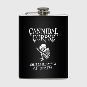 Фляга с принтом Cannibal Corpse , металлический корпус | емкость 0,22 л, размер 125 х 94 мм. Виниловая наклейка запечатывается полностью | Тематика изображения на принте: cannibal corpse | kreator | punk rock | slayer | sodom | анархия | блэк метал | гаражный рок | гранж | дэт метал | металл | панк рок | рок музыка | рок н ролл | рокер | треш метал | труп каннибал | тяжелый рок | хард рок