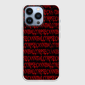 Чехол для iPhone 13 Pro с принтом Cannibal Corpse ,  |  | deth metal | дет метал | метал | паттерн | труп каннибала