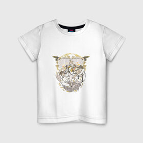 Детская футболка хлопок с принтом Нин Гуан , 100% хлопок | круглый вырез горловины, полуприлегающий силуэт, длина до линии бедер | арт | великая девушка | кристалл | кристаллы | милая девушка | нин гуан | опасная | опасная девушка | рисунок