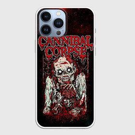 Чехол для iPhone 13 Pro Max с принтом Cannibal Corpse ,  |  | canibal corpse | cannibal corpse | death metal | группы | дэт метал | канибал корпс | метал | рок