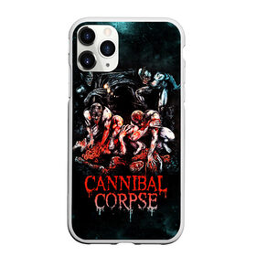 Чехол для iPhone 11 Pro матовый с принтом Cannibal Corpse , Силикон |  | canibal corpse | cannibal corpse | death metal | группы | дэт метал | канибал корпс | метал | рок