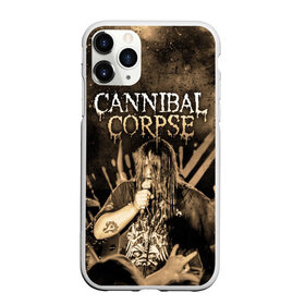 Чехол для iPhone 11 Pro матовый с принтом Cannibal Corpse , Силикон |  | canibal corpse | cannibal corpse | death metal | группы | дэт метал | канибал корпс | метал | рок