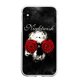 Чехол для iPhone XS Max матовый с принтом NIGHTWISH , Силикон | Область печати: задняя сторона чехла, без боковых панелей | metal | nightwish | tarja turunen | метал | музыка | найтвиш | рок | симфо метал | тарья турунен