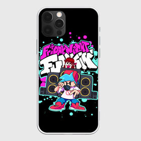 Чехол для iPhone 12 Pro Max с принтом Friday Night Funkin , Силикон |  | Тематика изображения на принте: friday night funk | friday night funkin | the boyfriend | бойфренд | игры