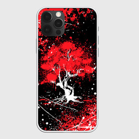 Чехол для iPhone 12 Pro Max с принтом САКУРА | SAKURA | ВИШНЯ , Силикон |  | chery | colors | flowers | japan | paints | roses | sakura | брызги | вишня | краски | растения | розы | ромашка | сакура | тюльпаны | цветы | цветы сакуры | япония