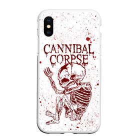 Чехол для iPhone XS Max матовый с принтом Cannibal Corpse , Силикон | Область печати: задняя сторона чехла, без боковых панелей | canibal corpse | cannibal corpse | death metal | группы | дэт метал | канибал корпс | метал | рок