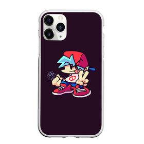 Чехол для iPhone 11 Pro матовый с принтом Boyfriend , Силикон |  | and | boyfriend | daddy | dearest | friday | funkin | girlfriend | lemon | monster | mother | night | pico | pump | skid | whitty | девушка | дорогой | кость | мама | мать | отец | папа | парень | пико | скелетик | тыква | уитти