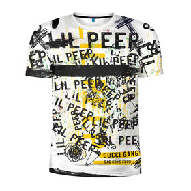 Мужская футболка 3D спортивная с принтом LIL PEEP Vintage Graffiti Wall , 100% полиэстер с улучшенными характеристиками | приталенный силуэт, круглая горловина, широкие плечи, сужается к линии бедра | Тематика изображения на принте: baby | bart | bird | cry | cry baby | cry dead smile | crybaby | gucci gang | lil peep | lil prince | logobombing | love | pattern | pink | граффити | гуччи | зарубежная музыка | лил пип | логобомбинг | любовь | маленький принц | малыш | патт