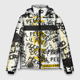 Мужская зимняя куртка 3D с принтом LIL PEEP Vintage Graffiti Wall , верх — 100% полиэстер; подкладка — 100% полиэстер; утеплитель — 100% полиэстер | длина ниже бедра, свободный силуэт Оверсайз. Есть воротник-стойка, отстегивающийся капюшон и ветрозащитная планка. 

Боковые карманы с листочкой на кнопках и внутренний карман на молнии. | baby | bart | bird | cry | cry baby | cry dead smile | crybaby | gucci gang | lil peep | lil prince | logobombing | love | pattern | pink | граффити | гуччи | зарубежная музыка | лил пип | логобомбинг | любовь | маленький принц | малыш | патт