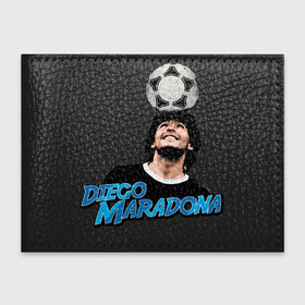Обложка для студенческого билета с принтом Марадона , натуральная кожа | Размер: 11*8 см; Печать на всей внешней стороне | argentina | football | maradona | messi | аргентина | гол | диего | марадона | месси | мяч | рука бога | спорт | футбол | чемпион