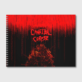 Альбом для рисования с принтом CANNIBAL CORPSE , 100% бумага
 | матовая бумага, плотность 200 мг. | blood | cannibal corpse | death metal | grunge | hardcore | music | punk | rock | usa | группа | канибал | кровь | метал | музыка | рок | сша | труп