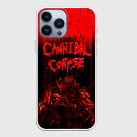 Чехол для iPhone 13 Pro Max с принтом CANNIBAL CORPSE ,  |  | Тематика изображения на принте: blood | cannibal corpse | death metal | grunge | hardcore | music | punk | rock | usa | группа | канибал | кровь | метал | музыка | рок | сша | труп