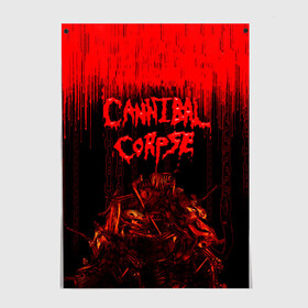 Постер с принтом CANNIBAL CORPSE , 100% бумага
 | бумага, плотность 150 мг. Матовая, но за счет высокого коэффициента гладкости имеет небольшой блеск и дает на свету блики, но в отличии от глянцевой бумаги не покрыта лаком | blood | cannibal corpse | death metal | grunge | hardcore | music | punk | rock | usa | группа | канибал | кровь | метал | музыка | рок | сша | труп