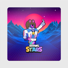 Магнит виниловый Квадрат с принтом STU DISCO СТУ Brawl Stars , полимерный материал с магнитным слоем | размер 9*9 см, закругленные углы | Тематика изображения на принте: brawl | brawl stars | brawlstars | brawl_stars | jessie | бравл | бравлер stu | бравлстарс | гонщик | каскадер | сту