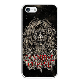 Чехол для iPhone 5/5S матовый с принтом Cannibal Corpse , Силикон | Область печати: задняя сторона чехла, без боковых панелей | canibal corpse | cannibal corpse | death metal | группы | дэт метал | канибал корпс | метал | рок