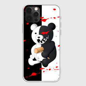 Чехол для iPhone 12 Pro Max с принтом MONOKUMA  МОНОКУМА , Силикон |  | anime | danganronpa | enoshima | junko | monokuma | аниме | джунко | игра | манга | медведь | монокума | робот медведь | эношима