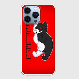 Чехол для iPhone 13 Pro с принтом МОНОКУМА ,  |  | anime | danganronpa | enoshima | junko | monokuma | аниме | джунко | игра | манга | медведь | монокума | робот медведь | эношима