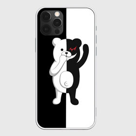 Чехол для iPhone 12 Pro Max с принтом МЕДВЕДЬ МОНОКУМА , Силикон |  | anime | danganronpa | enoshima | junko | monokuma | аниме | джунко | игра | манга | медведь | монокума | робот медведь | эношима
