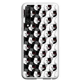 Чехол для Honor P30 с принтом MONOKUMA  МОНОКУМА PATTERN , Силикон | Область печати: задняя сторона чехла, без боковых панелей | anime | danganronpa | enoshima | junko | monokuma | аниме | джунко | игра | манга | медведь | монокума | робот медведь | эношима