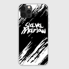 Чехол для iPhone 12 Pro Max с принтом SLAVA MARLOW | СЛАВА МАРЛОУ , Силикон |  | rap | slava marlow | артём готлиб | видеоблогер и рэпер | российский музыкальный продюсер | рэп | слава марлоу
