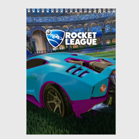 Скетчбук с принтом Rocket League , 100% бумага
 | 48 листов, плотность листов — 100 г/м2, плотность картонной обложки — 250 г/м2. Листы скреплены сверху удобной пружинной спиралью | cars | game | games | rocket league | гонка | гонки | машина | машины | рокет лига