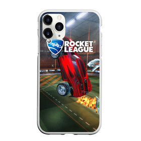 Чехол для iPhone 11 Pro матовый с принтом Rocket League , Силикон |  | Тематика изображения на принте: cars | game | games | rocket league | гонка | гонки | машина | машины | рокет лига