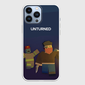 Чехол для iPhone 13 Pro Max с принтом Unturned ,  |  | survival | unturned | zombie | антюрнд | антюрнед | выживание | игра про зомби | стим