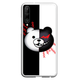 Чехол для Honor P30 с принтом monokuma и епи , Силикон | Область печати: задняя сторона чехла, без боковых панелей | anime | danganronpa | enoshima | junko | monokuma | аниме | джунко | игра | манга | медведь | монокума | робот медведь | эношима