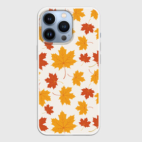 Чехол для iPhone 13 Pro с принтом Осень   Autumn ,  |  | autumn | indian summer | leaf fall | maple | maple leaf | season | бабье лето | время года | клён | кленовый лист | листопад | осень