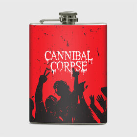 Фляга с принтом Cannibal Corpse | Труп Каннибала (Z) , металлический корпус | емкость 0,22 л, размер 125 х 94 мм. Виниловая наклейка запечатывается полностью | Тематика изображения на принте: cannibal | cannibal corpse | corpse | death metal | deathgrind | алекс уэбстер | брутальный дэт метал | дэт метал | дэтграйнд | пол мазуркевич | роб барретт | труп каннибала