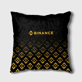 Подушка 3D с принтом BINANCE | БИНАНС БИРЖА , наволочка – 100% полиэстер, наполнитель – холлофайбер (легкий наполнитель, не вызывает аллергию). | состоит из подушки и наволочки. Наволочка на молнии, легко снимается для стирки | Тематика изображения на принте: bitcoin | blockchain | btc | cardano | crypto | ethereum | polkadot | tether | xrp | бинанс | биткоин | блокчейн | валюта | деньги | криптовалюта | майнер | майнинг | цифровая валюта | цифровое золото | эфир