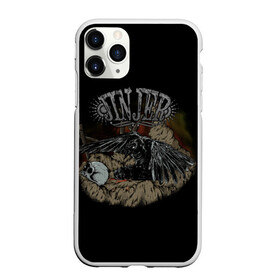 Чехол для iPhone 11 Pro матовый с принтом Jinjer metal band , Силикон |  | jinjer | meialcore | metal | rock | ворон | метал | рок | череп
